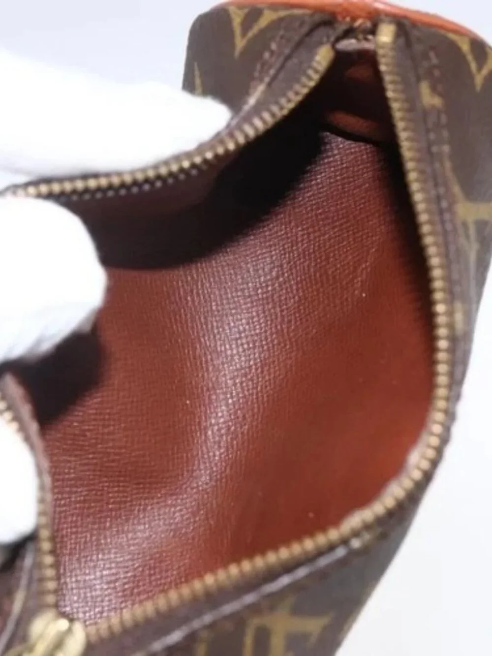 LOUIS VUITTON Monogram Papillon Pouch LV Auth